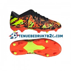 Adidas Nemeziz Messi.3 FG J Oranje Geel Zwart voetbalschoenen