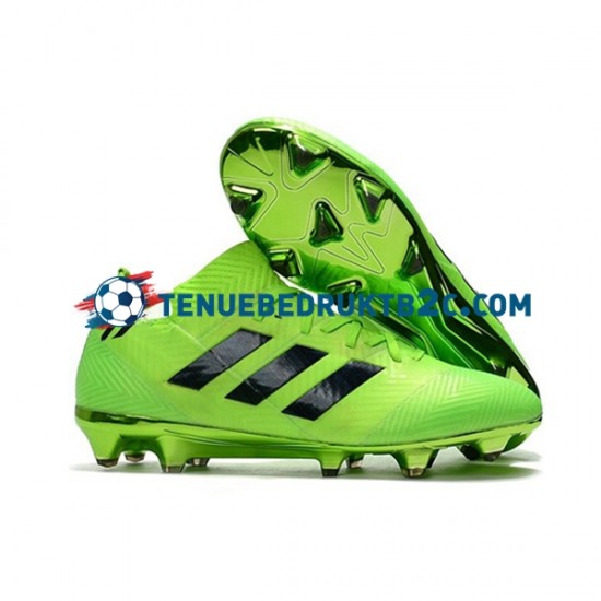 Adidas Nemeziz8.1 FG Groente Zwart voetbalschoenen