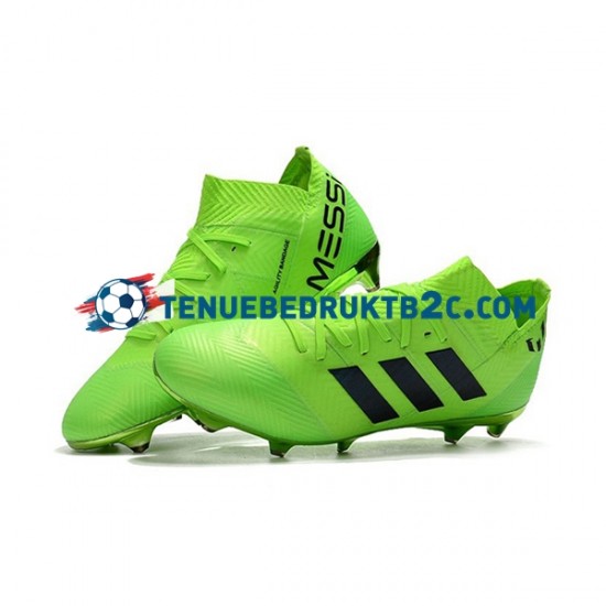 Adidas Nemeziz8.1 FG Groente Zwart voetbalschoenen