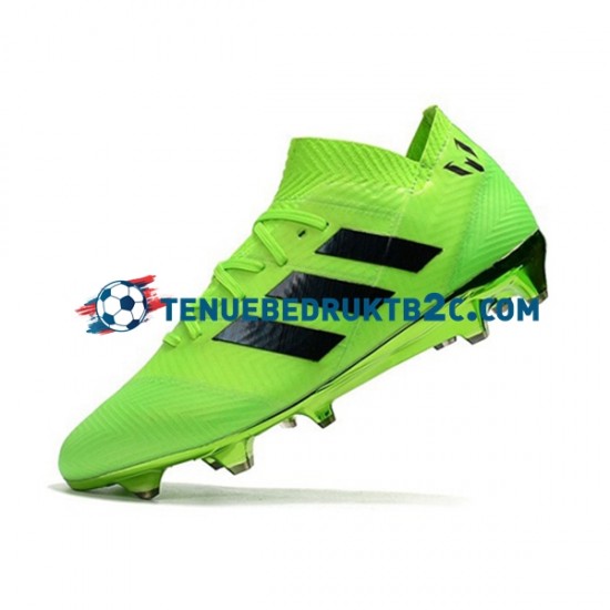 Adidas Nemeziz8.1 FG Groente Zwart voetbalschoenen