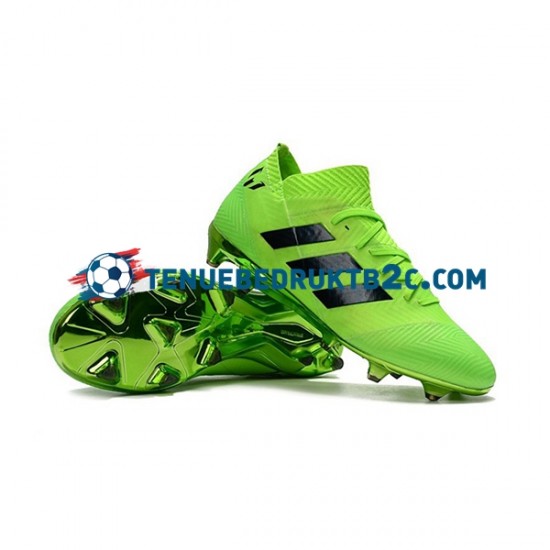 Adidas Nemeziz8.1 FG Groente Zwart voetbalschoenen
