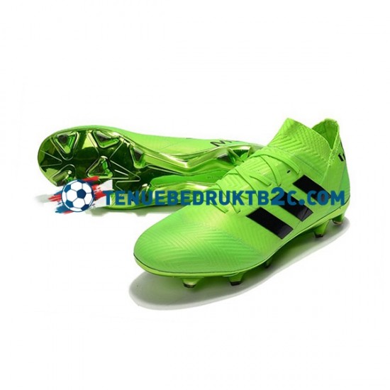 Adidas Nemeziz8.1 FG Groente Zwart voetbalschoenen