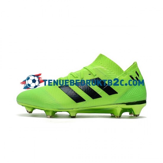 Adidas Nemeziz8.1 FG Groente Zwart voetbalschoenen