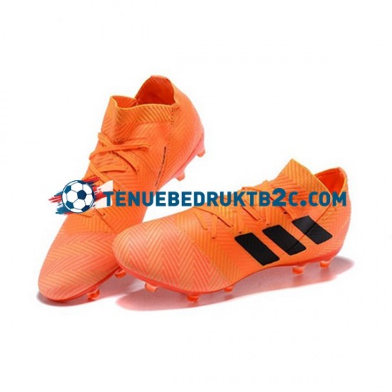 Adidas Nemeziz8.1 FG Oranje Zwart voetbalschoenen