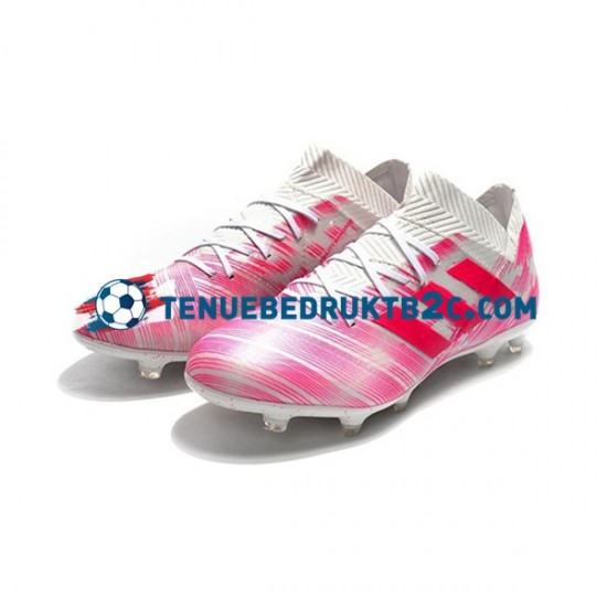 Adidas Nemeziz8.1 FG Roze Wit voetbalschoenen