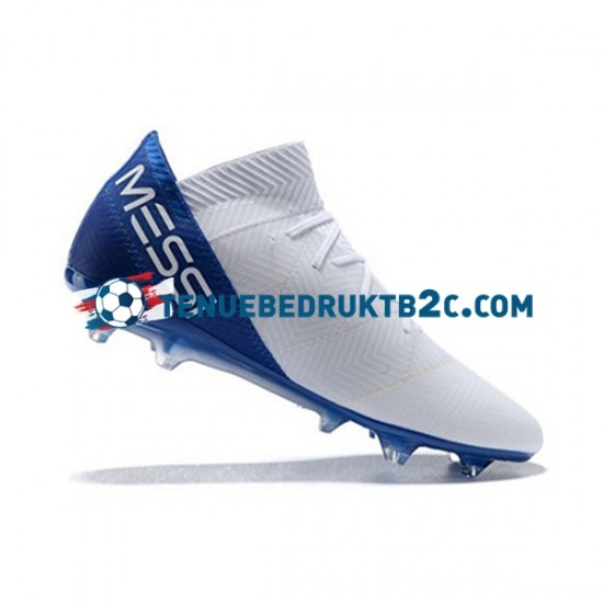 Adidas Nemeziz8.1 FG Blauw Wit voetbalschoenen