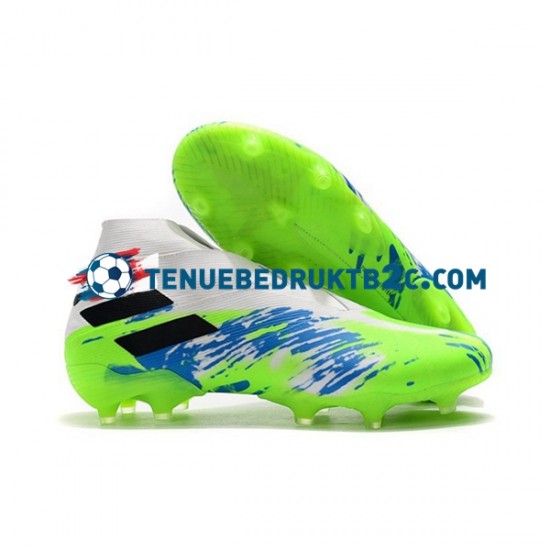 Adidas Nemeziz9 FG Blauw Wit Groente voetbalschoenen
