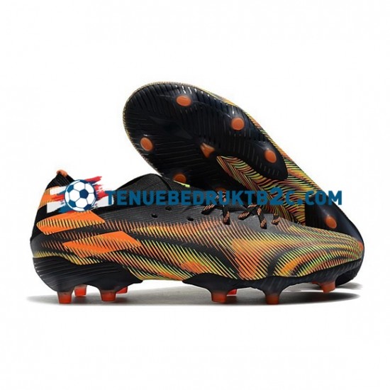 Adidas Nemeziz9.1 FG Roze Groente Zwart voetbalschoenen
