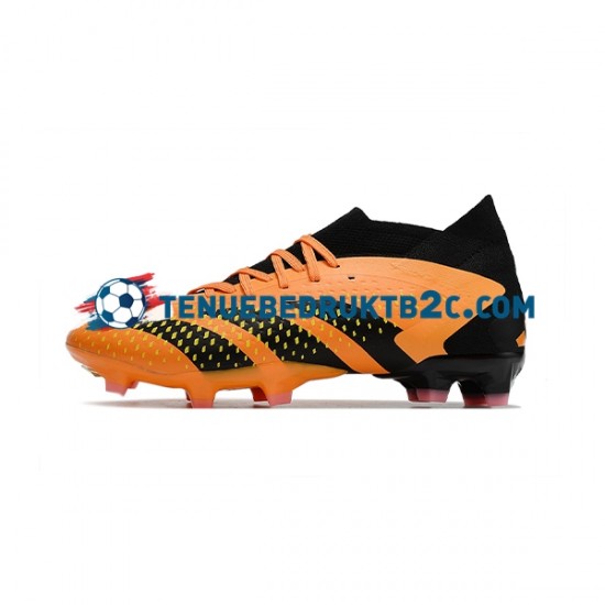 Adidas PREDATOR ACCURACY23.1 FG Oranje Zwart voetbalschoenen