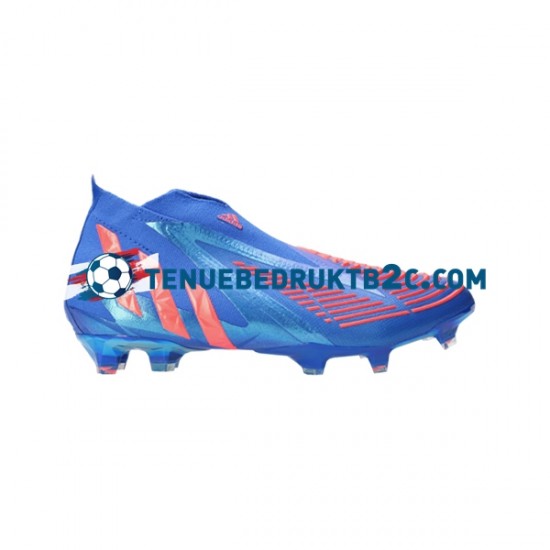 Adidas Predator EDGE FG Sapphire Edge Rood Blauw voetbalschoenen