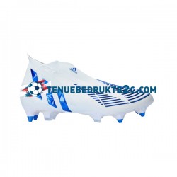 Adidas Predator EDGE SG Diamond Edge Blauw Wit voetbalschoenen
