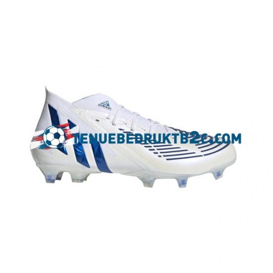 Adidas Predator EDGE.1 FG Diamond Edge Blauw Wit voetbalschoenen