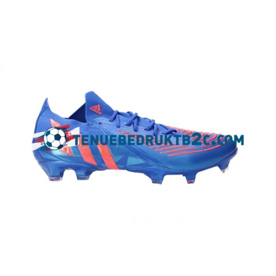 Adidas Predator EDGE.1 L FG Sapphire Edge Rood Blauw voetbalschoenen