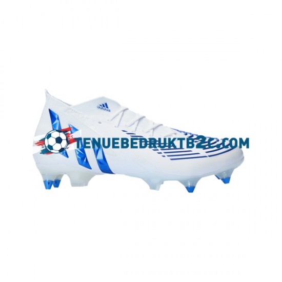 Adidas Predator EDGE.1 SG Diamond Edge Blauw Wit voetbalschoenen