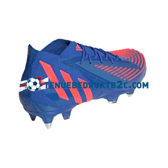 Adidas Predator EDGE.1 SG Sapphire Edge Rood Blauw voetbalschoenen