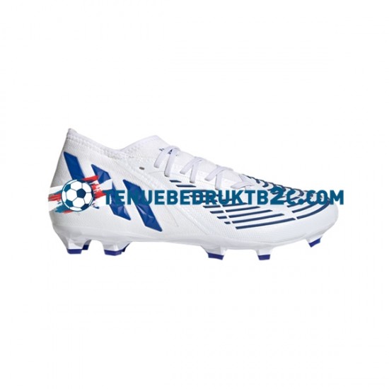 Adidas Predator EDGE.2 FG Diamond Edge Blauw Wit voetbalschoenen