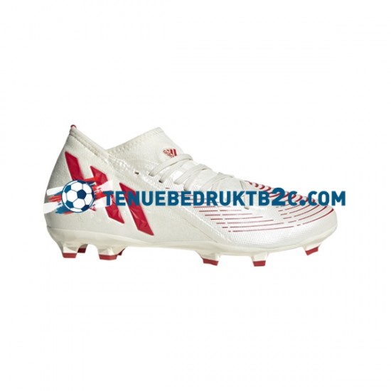 Adidas Predator EDGE.3 FG Showdown Rood Goud Wit voetbalschoenen