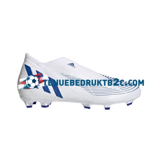 Adidas Predator EDGE.3 LL FG Diamond Edge Blauw Wit voetbalschoenen