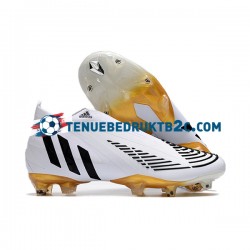 Adidas Predator Edge Geometric FG Wit Zwart voetbalschoenen