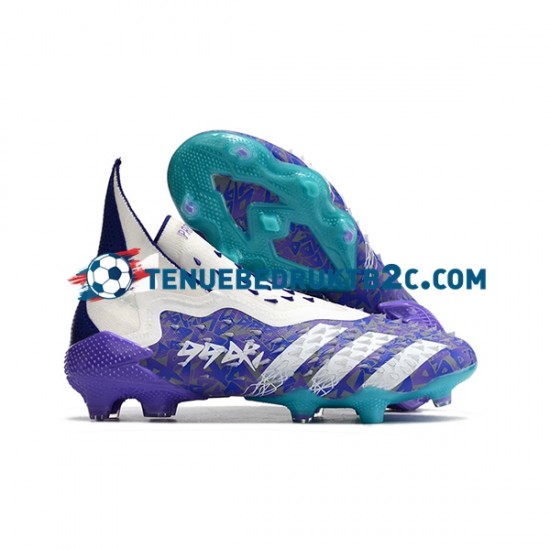 Adidas Predator FREAK FG Paars Wit voetbalschoenen