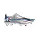 Adidas X GHOSTED FG Showpiece Silver Rood Zwart voetbalschoenen