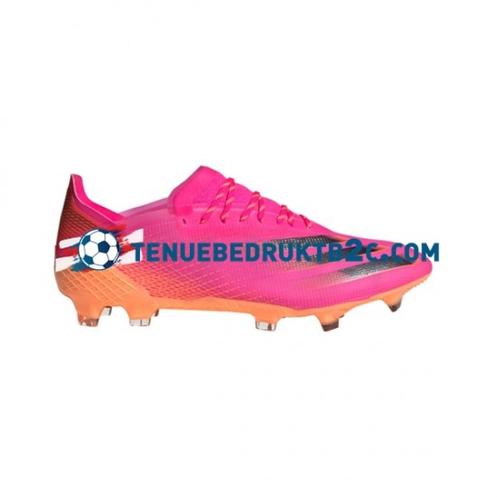 Adidas X GHOSTED.1 FG Superspectral Oranje Roze Zwart voetbalschoenen