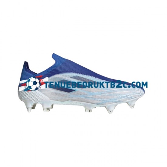 Adidas X SPEEDFLOW SG Diamond Edge Blauw Wit voetbalschoenen