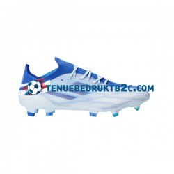 Adidas X SPEEDFLOW.1 FG Diamond Edge Blauw Wit voetbalschoenen