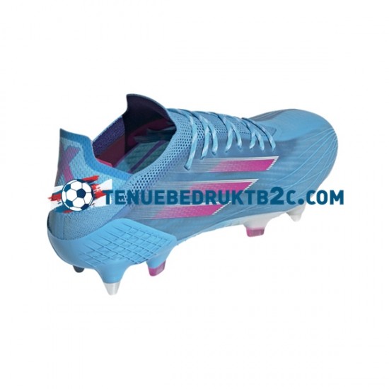 Adidas X SPEEDFLOW.1 SG Sapphire Edge Roze Blauw Wit voetbalschoenen