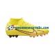 Nike Air Zoom Mercurial Superfly IX Academy AG AG Lucent Roze Geel voetbalschoenen