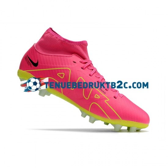 Nike Air Zoom Mercurial Superfly IX Academy AG Roze Groente voetbalschoenen