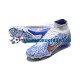 Nike Air Zoom Mercurial Superfly IX Elite FG Goud Blauw Wit voetbalschoenen
