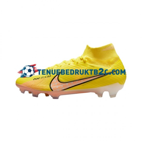 Nike Air Zoom Mercurial Superfly IX Elite FG Lucent Roze Geel voetbalschoenen