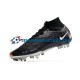 Nike Air Zoom Mercurial Superfly IX Elite SG Geel Zwart voetbalschoenen