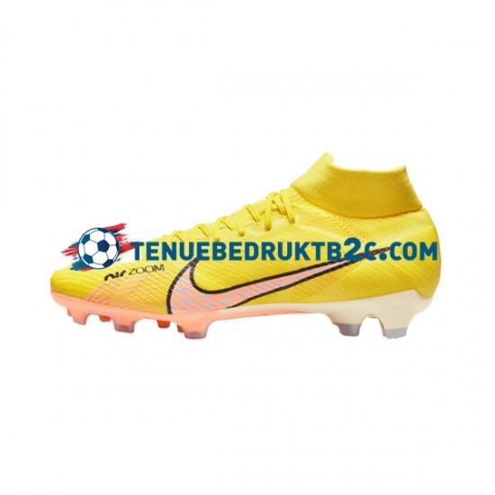 Nike Air Zoom Mercurial Superfly IX Pro FG Lucent Roze Geel voetbalschoenen