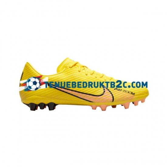 Nike Air Zoom Mercurial Vapor XV Academy AG Lucent Roze Geel voetbalschoenen