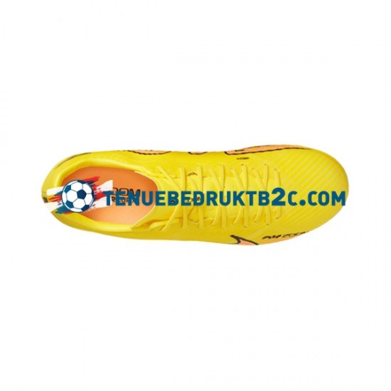 Nike Air Zoom Mercurial Vapor XV Academy AG Lucent Roze Geel voetbalschoenen