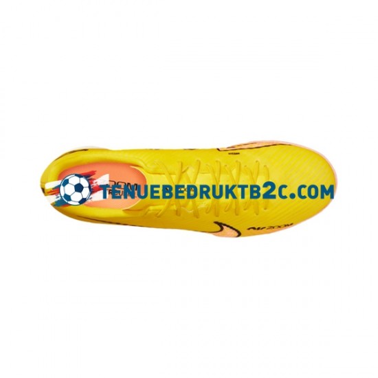 Nike Air Zoom Mercurial Vapor XV Academy IC Halle Lucent Roze Geel voetbalschoenen