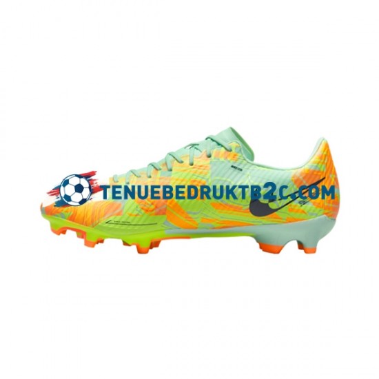 Nike Air Zoom Mercurial Vapor XV Bonded Academy FGMG Blauw Groente voetbalschoenen