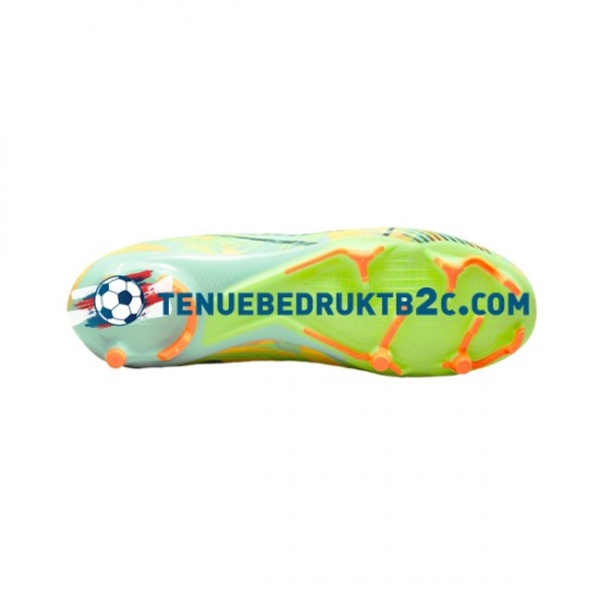 Nike Air Zoom Mercurial Vapor XV Bonded Academy FGMG Blauw Groente voetbalschoenen