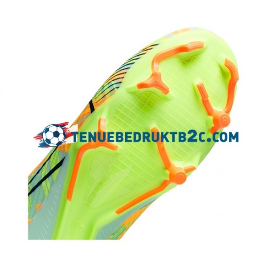 Nike Air Zoom Mercurial Vapor XV Bonded Academy FGMG Blauw Groente voetbalschoenen
