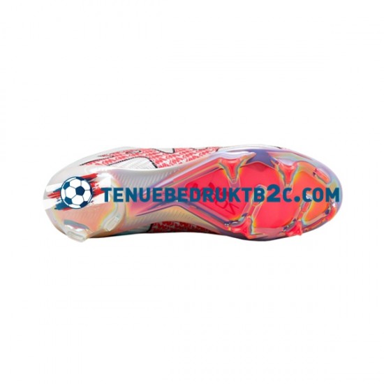 Nike Air Zoom Mercurial Vapor XV Elite FG Rood Wit voetbalschoenen
