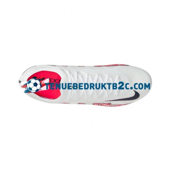 Nike Air Zoom Mercurial Vapor XV Elite FG Rood Wit voetbalschoenen