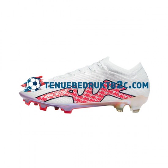 Nike Air Zoom Mercurial Vapor XV Elite FG Rood Wit voetbalschoenen