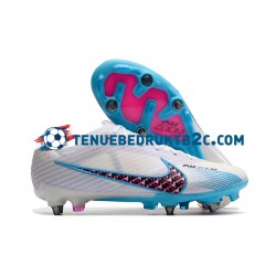 Nike Air Zoom Mercurial Vapor XV Elite SG Blauw Wit voetbalschoenen