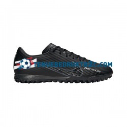 Nike Air Zoom Mercurial Vapor XV Shadow Academy TF Grijs Zwart voetbalschoenen