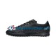 Nike Air Zoom Mercurial Vapor XV Shadow Academy TF Grijs Zwart voetbalschoenen