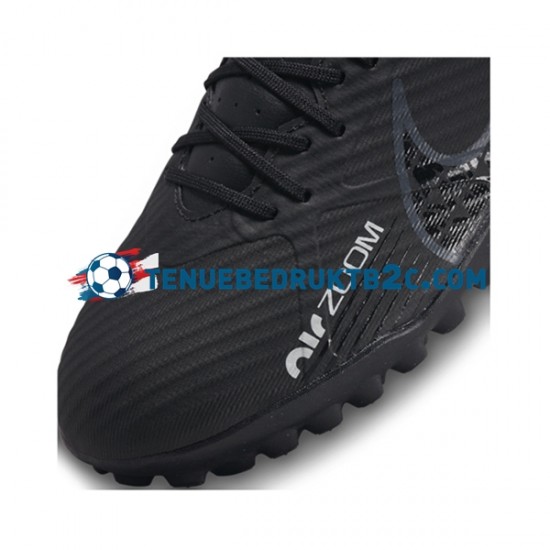 Nike Air Zoom Mercurial Vapor XV Shadow Academy TF Grijs Zwart voetbalschoenen