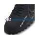 Nike Air Zoom Mercurial Vapor XV Shadow Academy TF Grijs Zwart voetbalschoenen