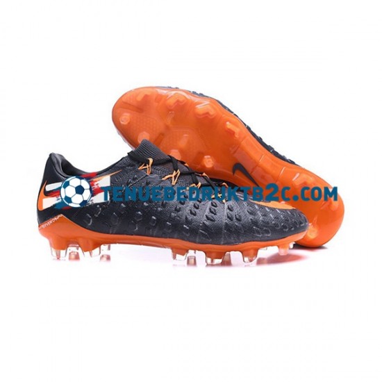 Nike HyperVenom Phantom III Elite FG Oranje Zwart voetbalschoenen